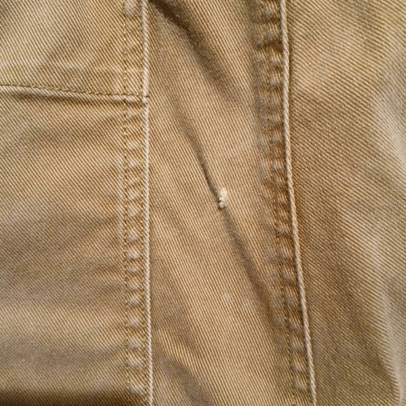 Duluth Trading Co. Men's trousers, dk brown/olive, sz 16 regular, cotton/spandex - Picture 7 of 7